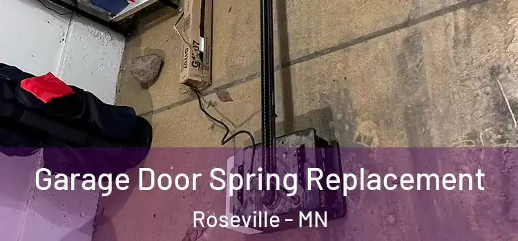  Garage Door Spring Replacement Roseville - MN